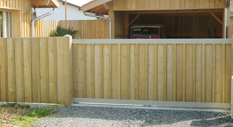 fabrication Portail bois - Bordeaux, Mérignac, Arcachon