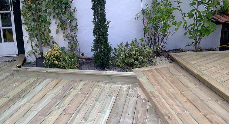 terrasse bois pin silvestre bordeaux mérignac