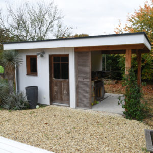 Poolhouse ossature bois - Mérignac Arlac